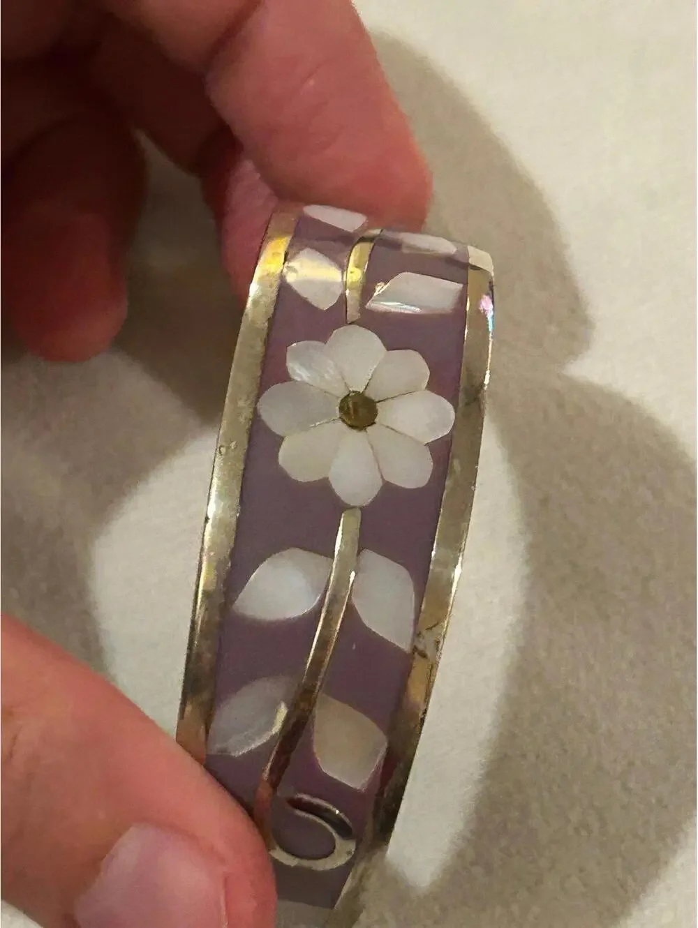 bracelet made in Mexico flower 925 sterling silver - Picture 10 of 12